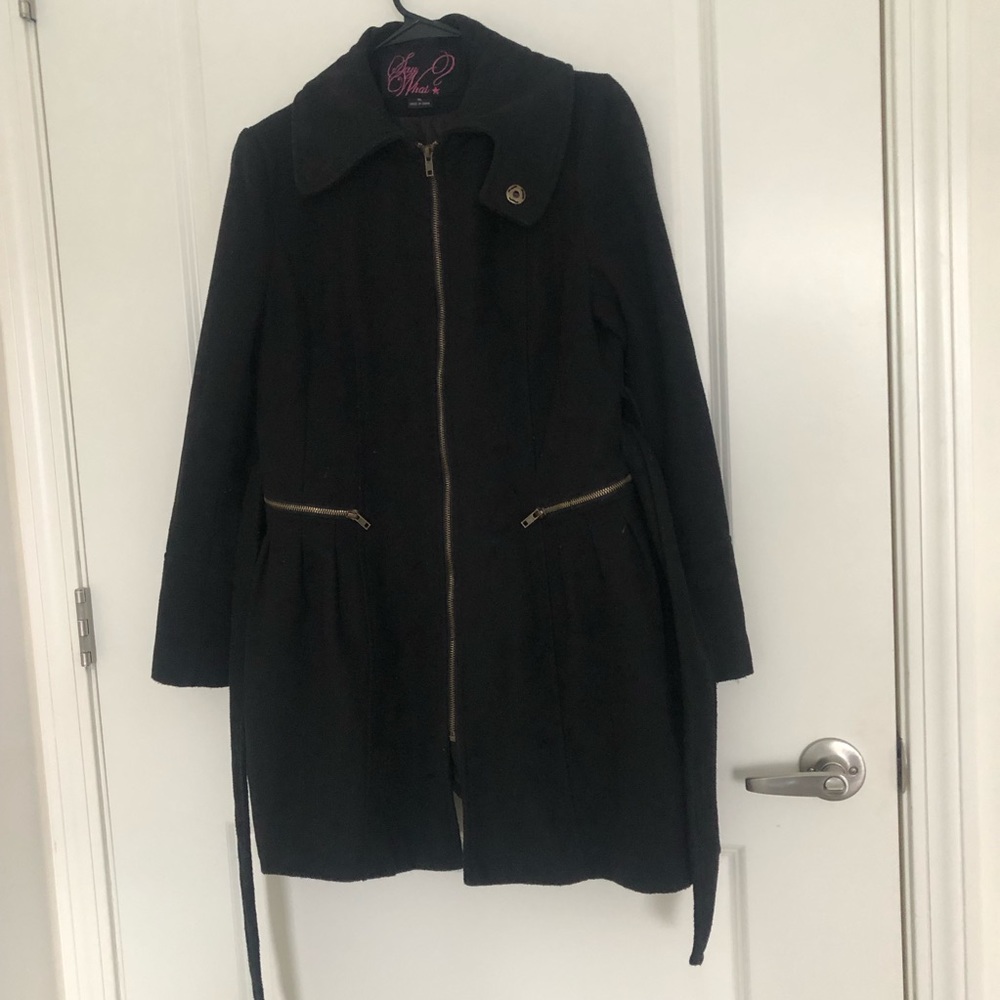 Black Winter Coat
